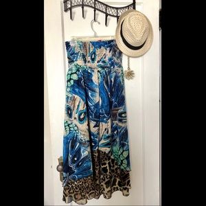 (NWOT) Sunny Leigh Strapless Smock Dress